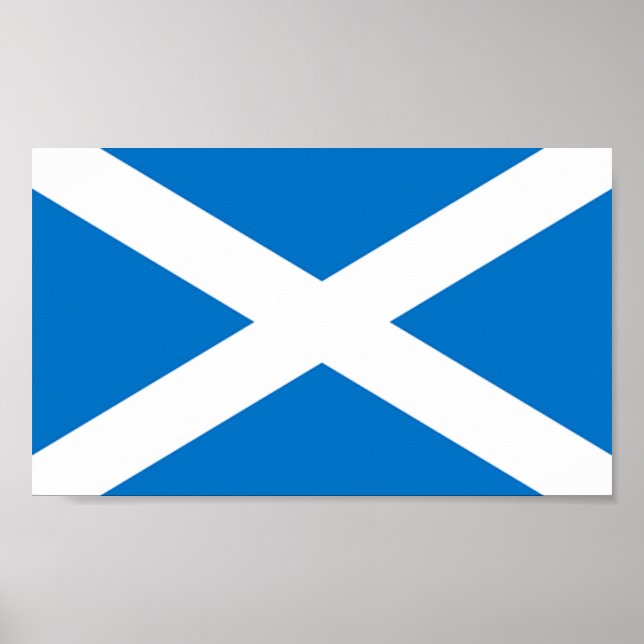 Flag of Scotland Poster (Front)