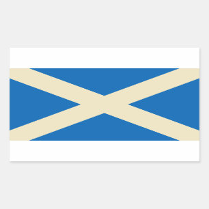 Flag of Scotland Rectangular Sticker