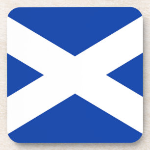 Flag of Scotland Saltire - High Quality Image Coaster