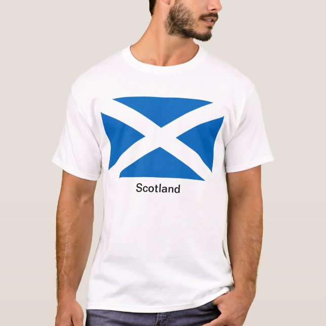 Flag of Scotland T-Shirt (Front)