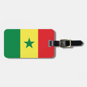 Flag of Senegal Easy ID Personal Luggage Tag