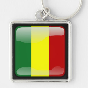 Flag of Senegal Key Ring