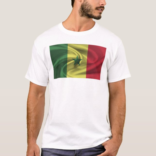 Flag Of Senegal T-Shirt (Front)