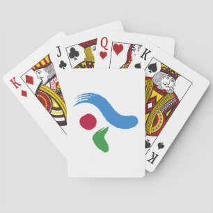 Flag of Seoul (South Korea) Playing Cards