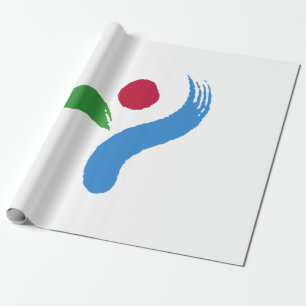 Flag of Seoul (South Korea) Wrapping Paper