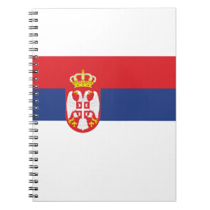 Flag of Serbia Notebook