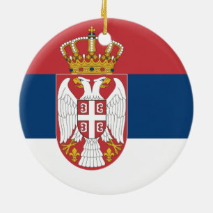 Flag of Serbia Ornament