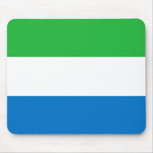 Flag of Sierra Leone Mouse Pad