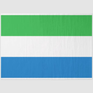 Flag of Sierra Leone Tissue Paper