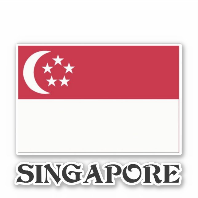 Flag of Singapore (Front)
