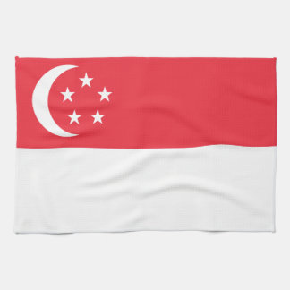 Flag of Singapore Tea Towel