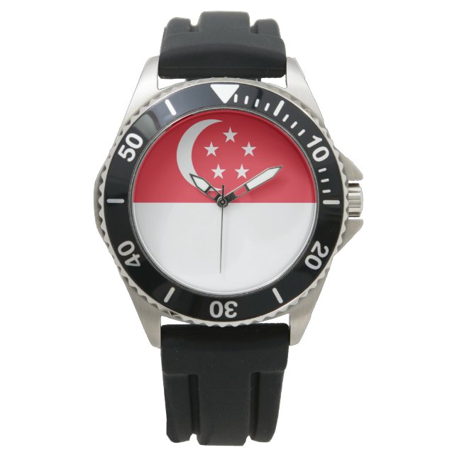 Flag of Singapore Watch (Front)