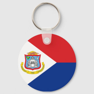Flag of Sint Maarten Key Ring