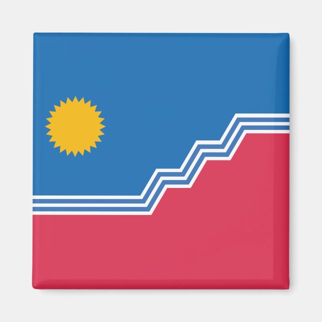 Flag of Sioux Falls (North Dakota) Magnet (Front)