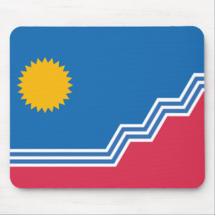 Flag of Sioux Falls, South Dakota Mouse Pad