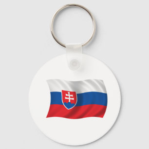 Flag of Slovakia Key Ring