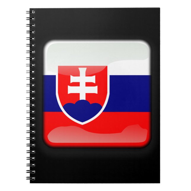 Flag of Slovakia Notebook (Front)