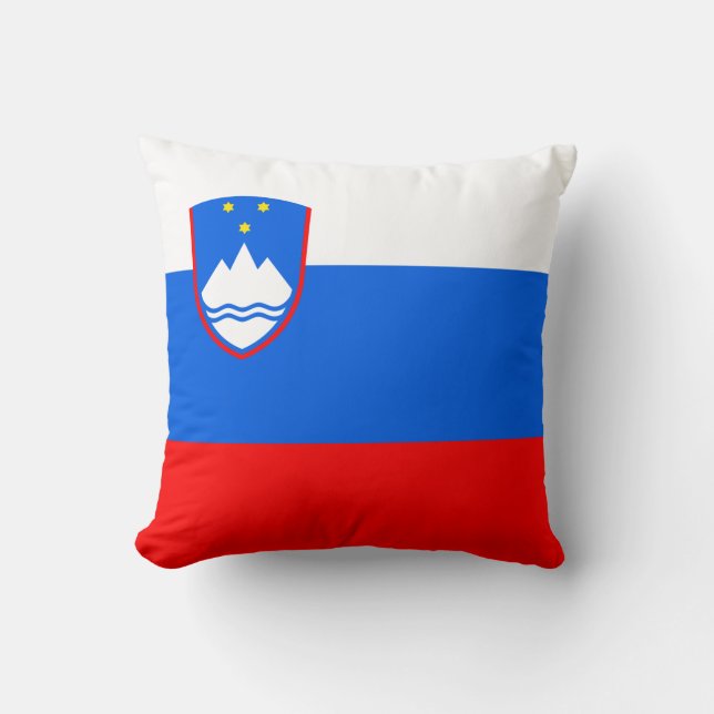 Flag of Slovenia Cushion (Front)