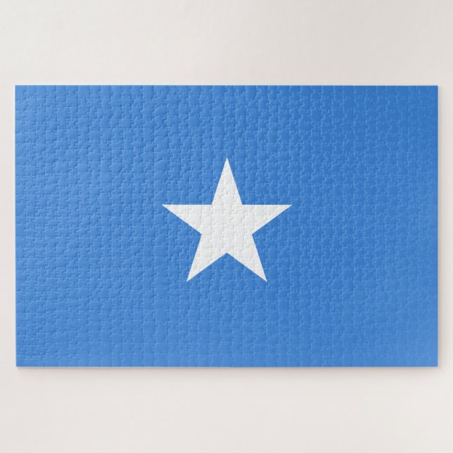 Flag of Somalia Jigsaw Puzzle (Horizontal)