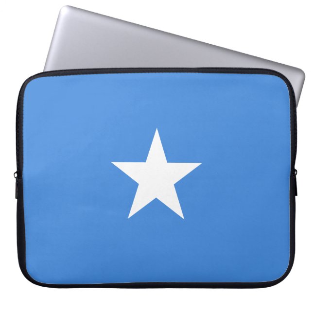 Flag of Somalia Laptop Sleeve (Front)