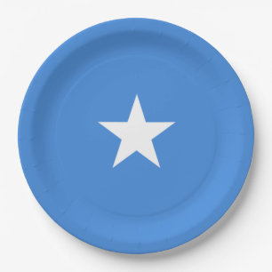 Flag of Somalia Paper Plate