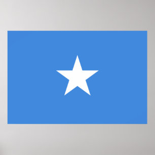 Flag of Somalia Poster
