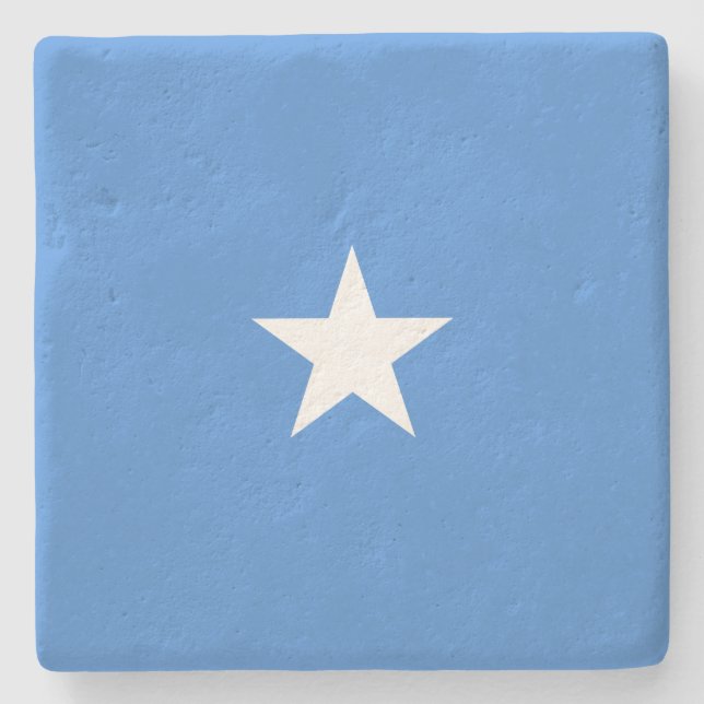 Flag of Somalia Stone Coaster (Front)