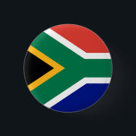 Flag of South Africa 3 Cm Round Badge<br><div class="desc">Flag of South Africa</div>