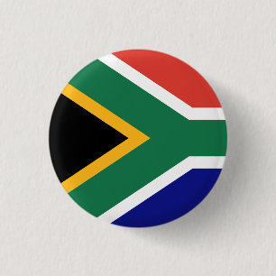 Flag of South Africa 3 Cm Round Badge
