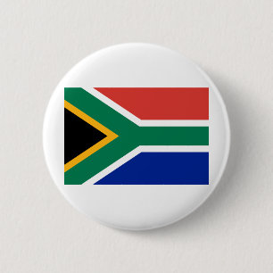 Flag of South Africa 6 Cm Round Badge