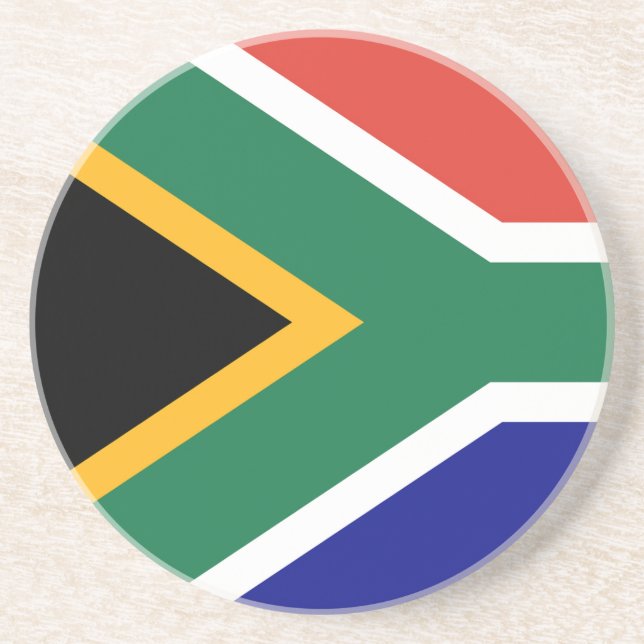 Flag of South Africa Coaster (Front)