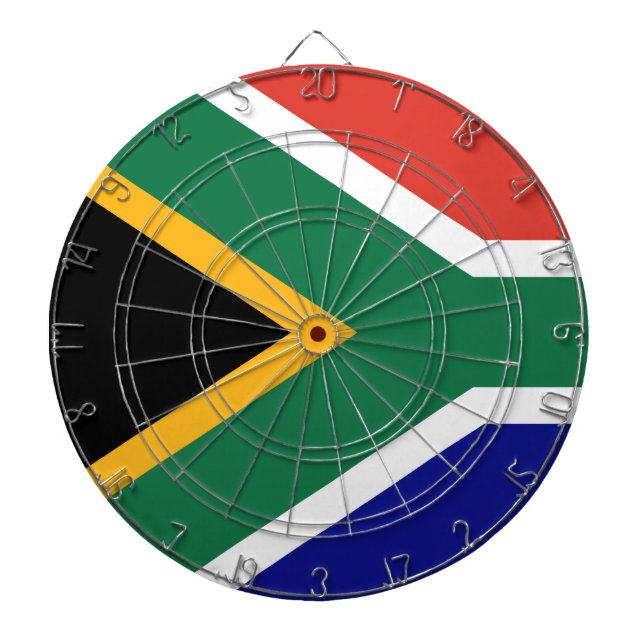 Flag of South Africa Dartboard (Front)