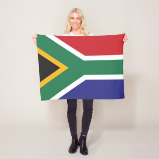 Flag of South Africa Fleece Blanket