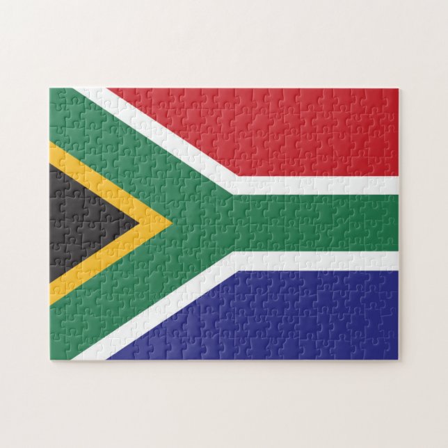 Flag of South Africa Jigsaw Puzzle (Horizontal)