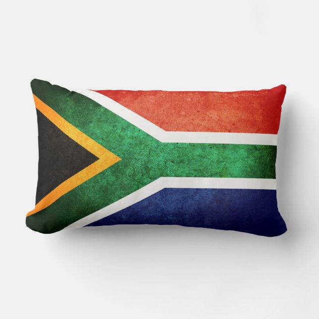 Flag of South Africa Lumbar Cushion (Front)