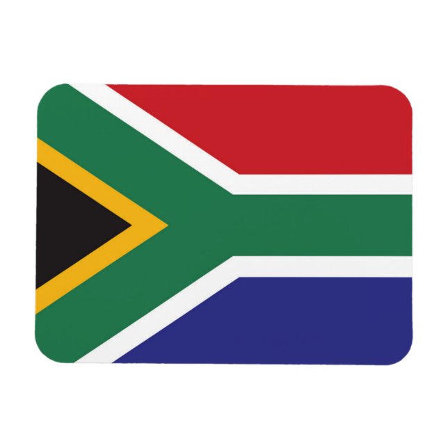 Flag of South Africa Magnet (Horizontal)