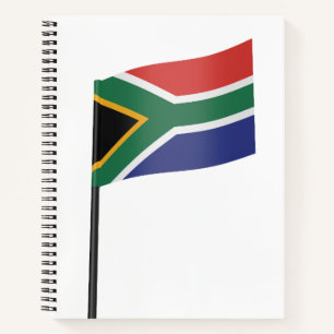 Flag of South Africa Notebook