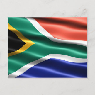 Flag of South Africa - Postcard