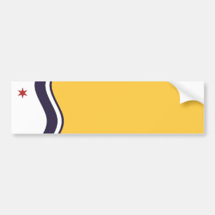 Flag of South Bend (Indiana) Bumper Sticker