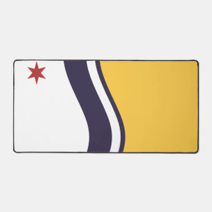 Flag of South Bend, Indiana Desk Mat