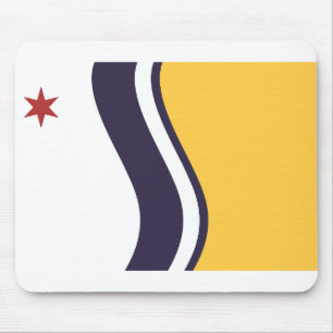 Flag of South Bend, Indiana Mouse Pad