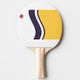 Flag of South Bend, Indiana Ping Pong Paddle