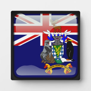 Flag of South Georgia Plaque