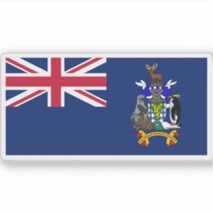 Flag of South Georgia & the South Sandwich Islands