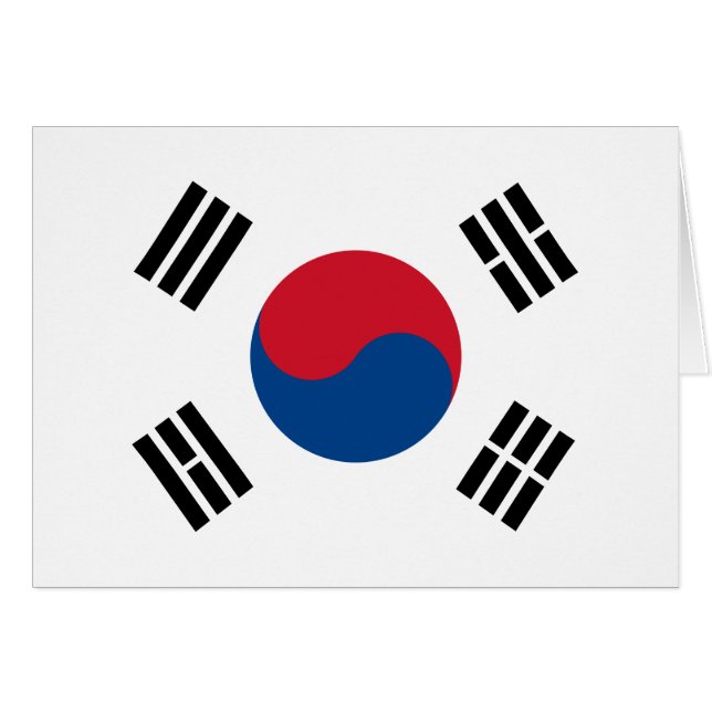 Flag of South Korea (Front Horizontal)