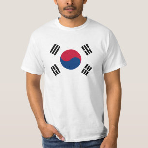 Flag of South Korea - 태극기 - 대한민국의  T-Shirt