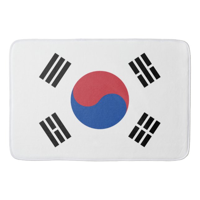 Flag of South Korea Bath Mat (Front)