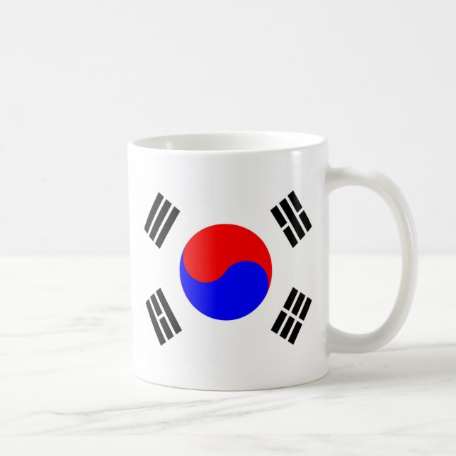 Flag of South Korea Coffee Mug (Right)