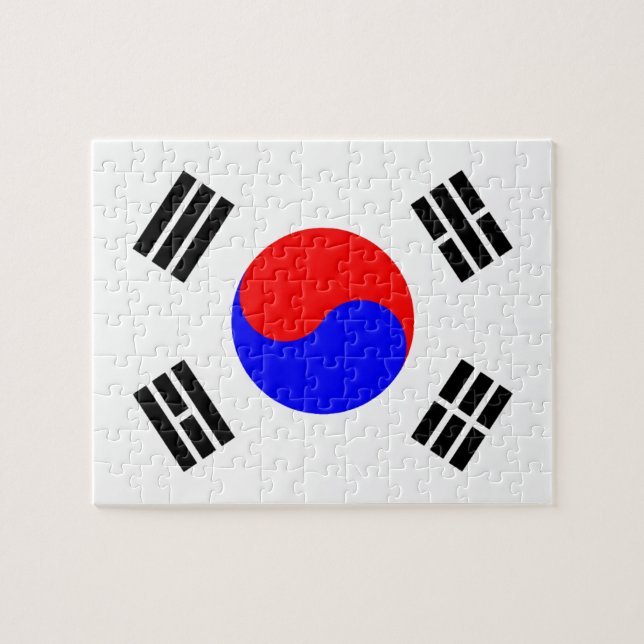 Flag of South Korea Jigsaw Puzzle (Horizontal)