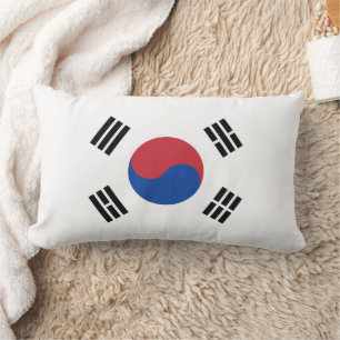 Flag of South Korea Lumbar Cushion